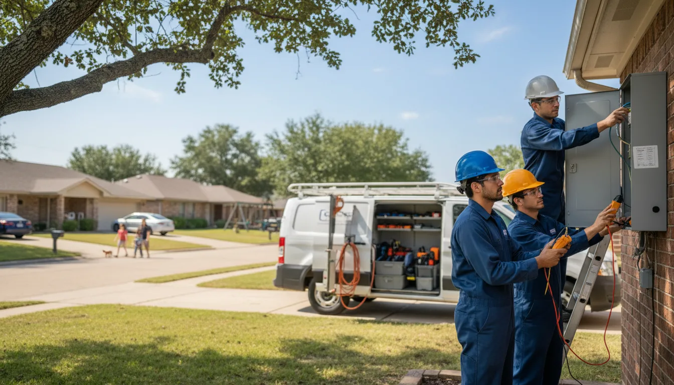 Certified electrician providing emergency electrical services in State Line, IN